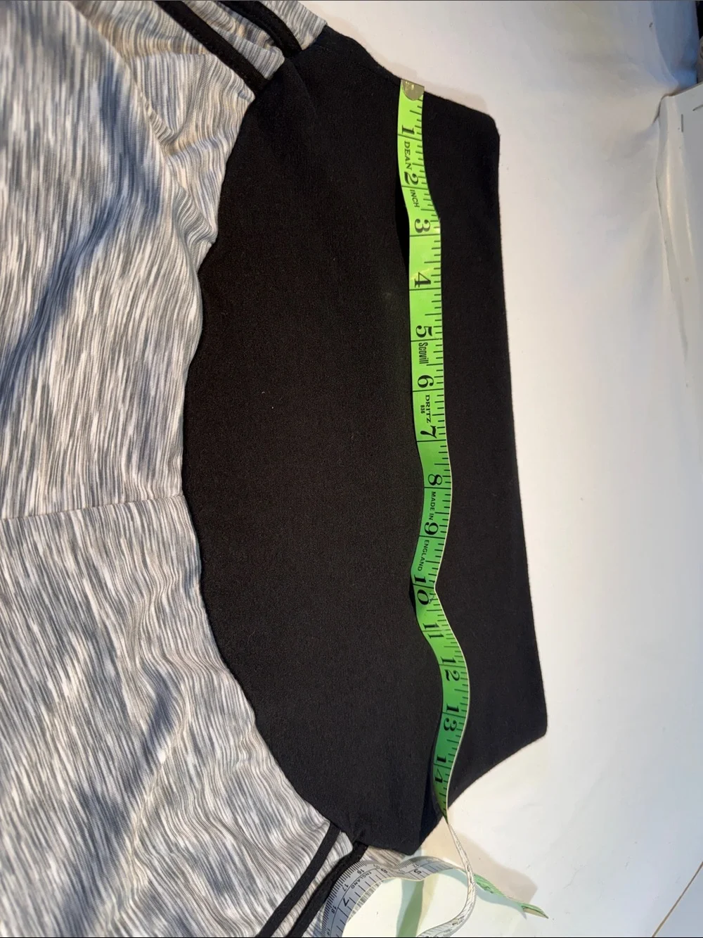 High-Waist Maternity Lounge Shorts in Black & Heather Gray